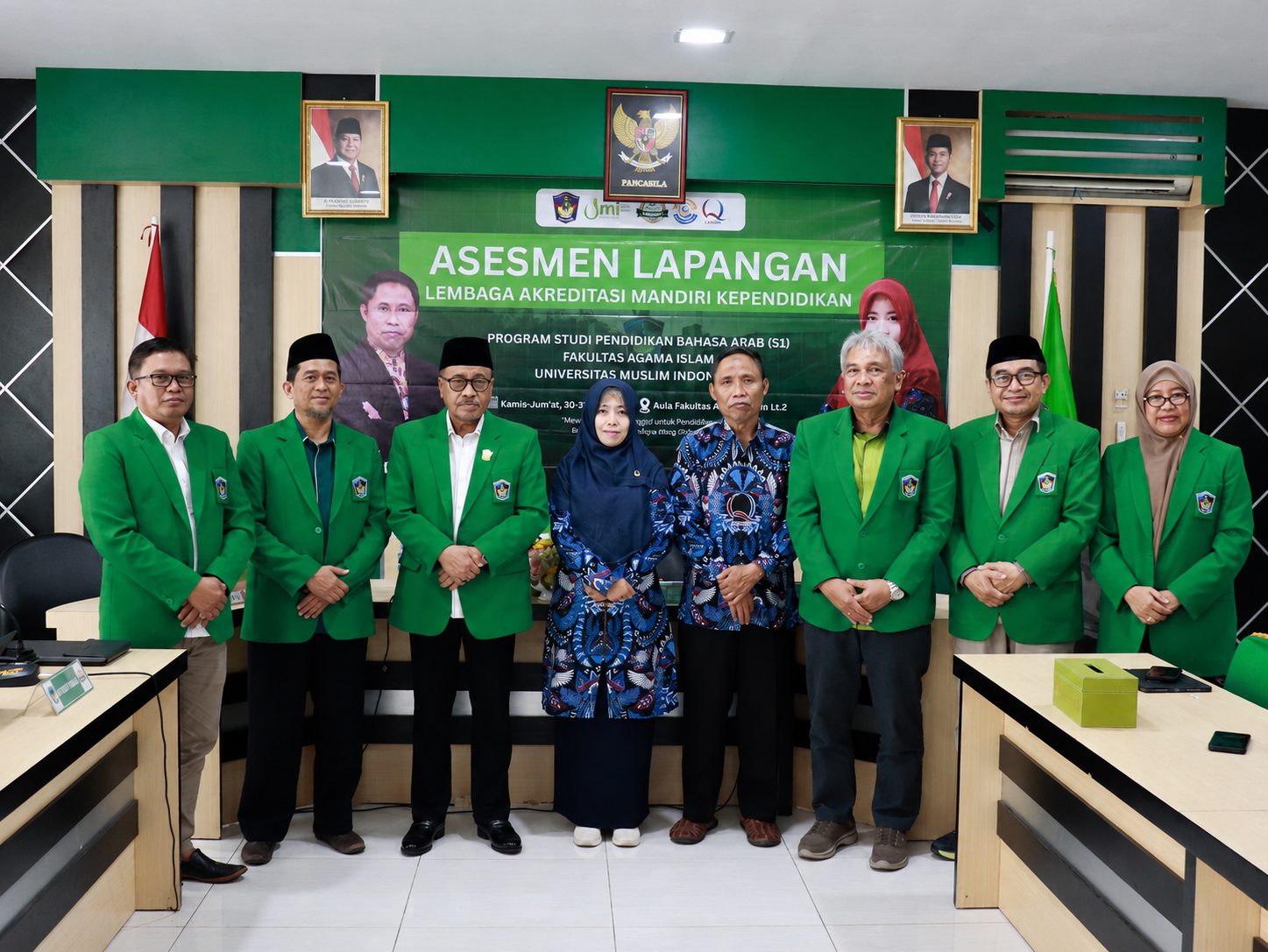 Menuju Akreditasi Unggul, Prodi Pendidikan Bahasa Arab FAI UMI Jalani Asesmen Lapangan LAMDIK