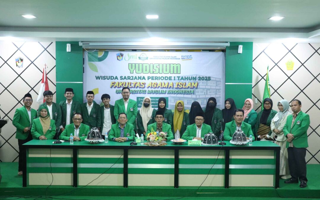 Yudisium Wisuda Sarjana Periode I Tahun 2025 Fakultas Agama Islam UMI